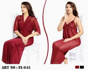 Flourish 2 Pcs Nightwear - FL-645