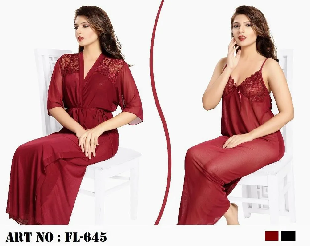 Flourish 2 Pcs Nightwear - FL-645