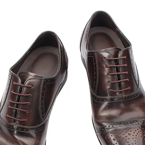 footinsole Dress Shoe Inserts Heel Cushion Insoles – Comfortable - Leather Brown