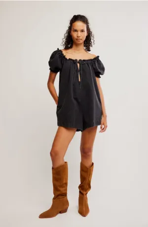 Free People - Daisy Denim Babydoll Romper