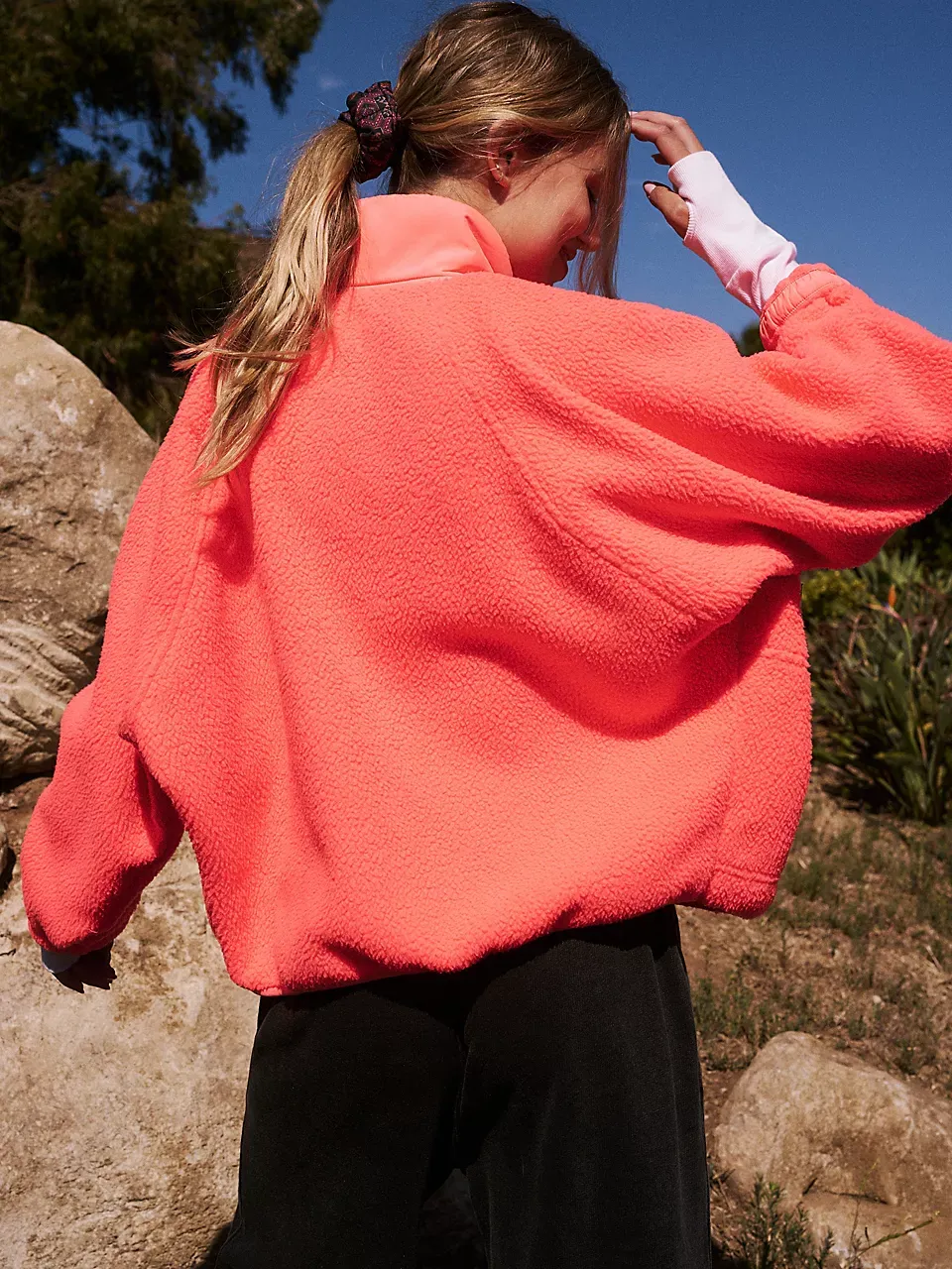 FREE PEOPLE Hit The Slopes Fleece Jacket