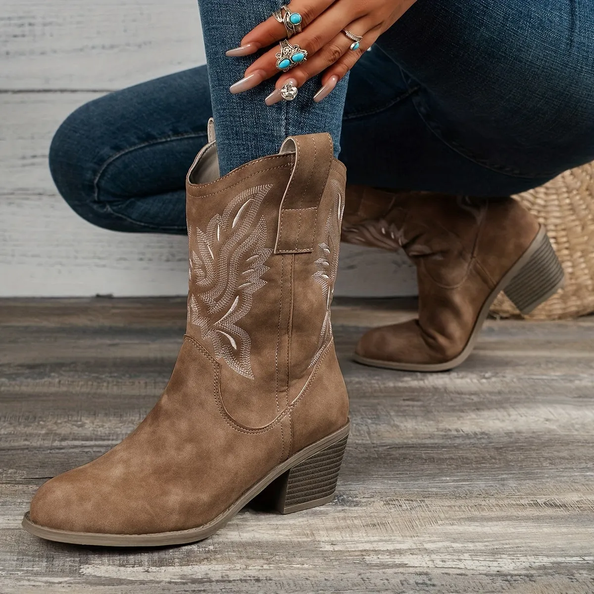 Georgia - robuste und stilvolle Cowboystiefel