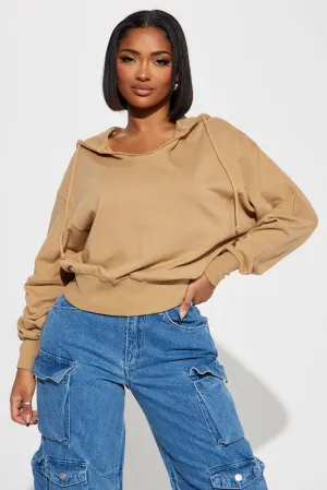 Gianna Lounge Hoodie - Nude