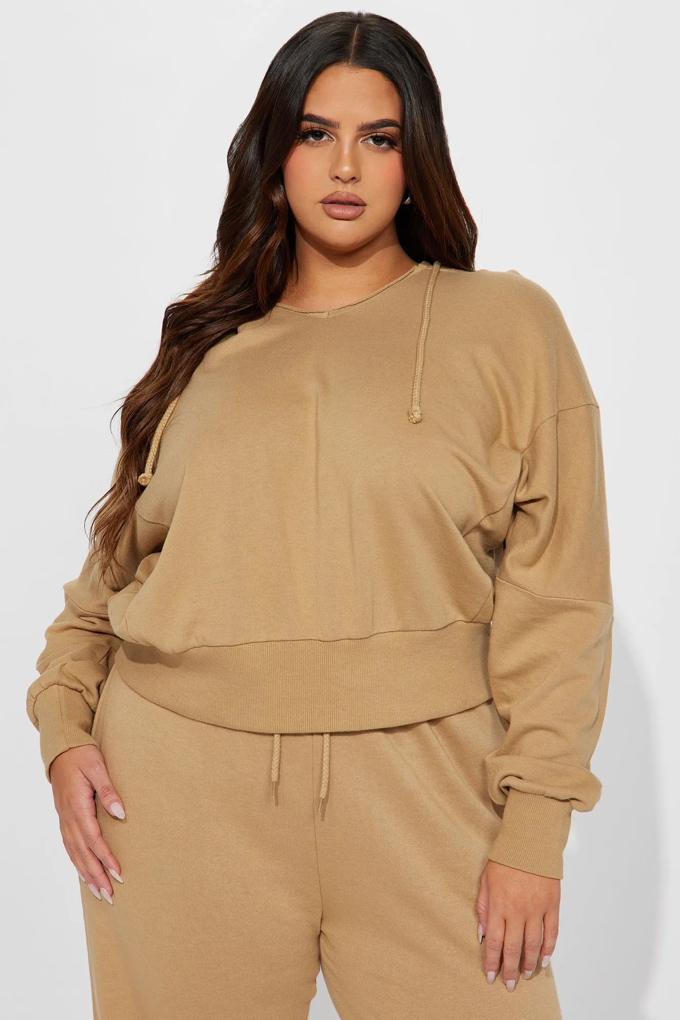 Gianna Lounge Hoodie - Nude