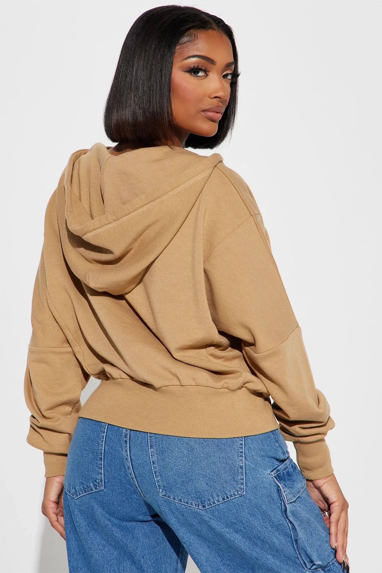 Gianna Lounge Hoodie - Nude