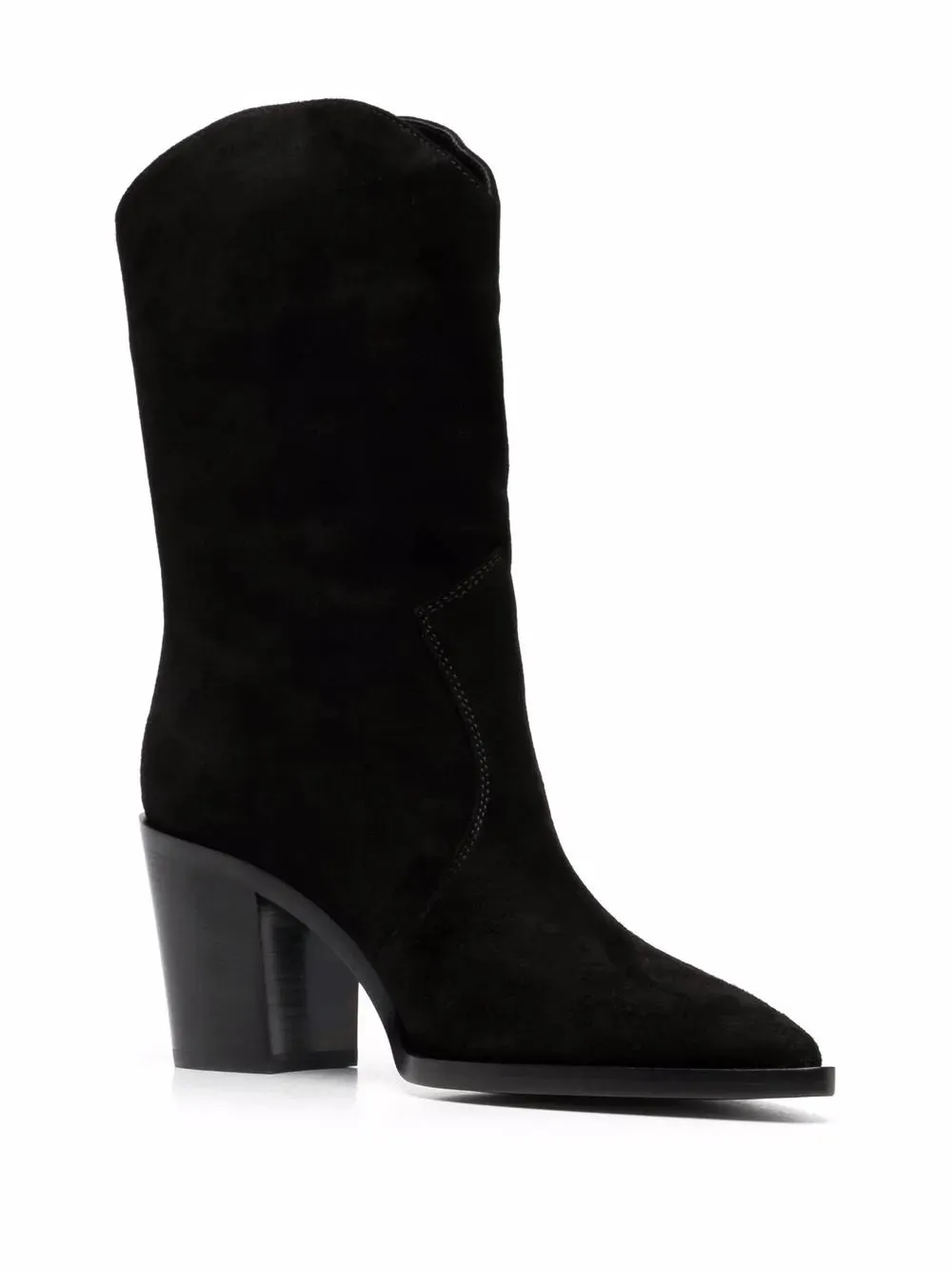 Gianvito Rossi Denver 70mm suede ankle boots