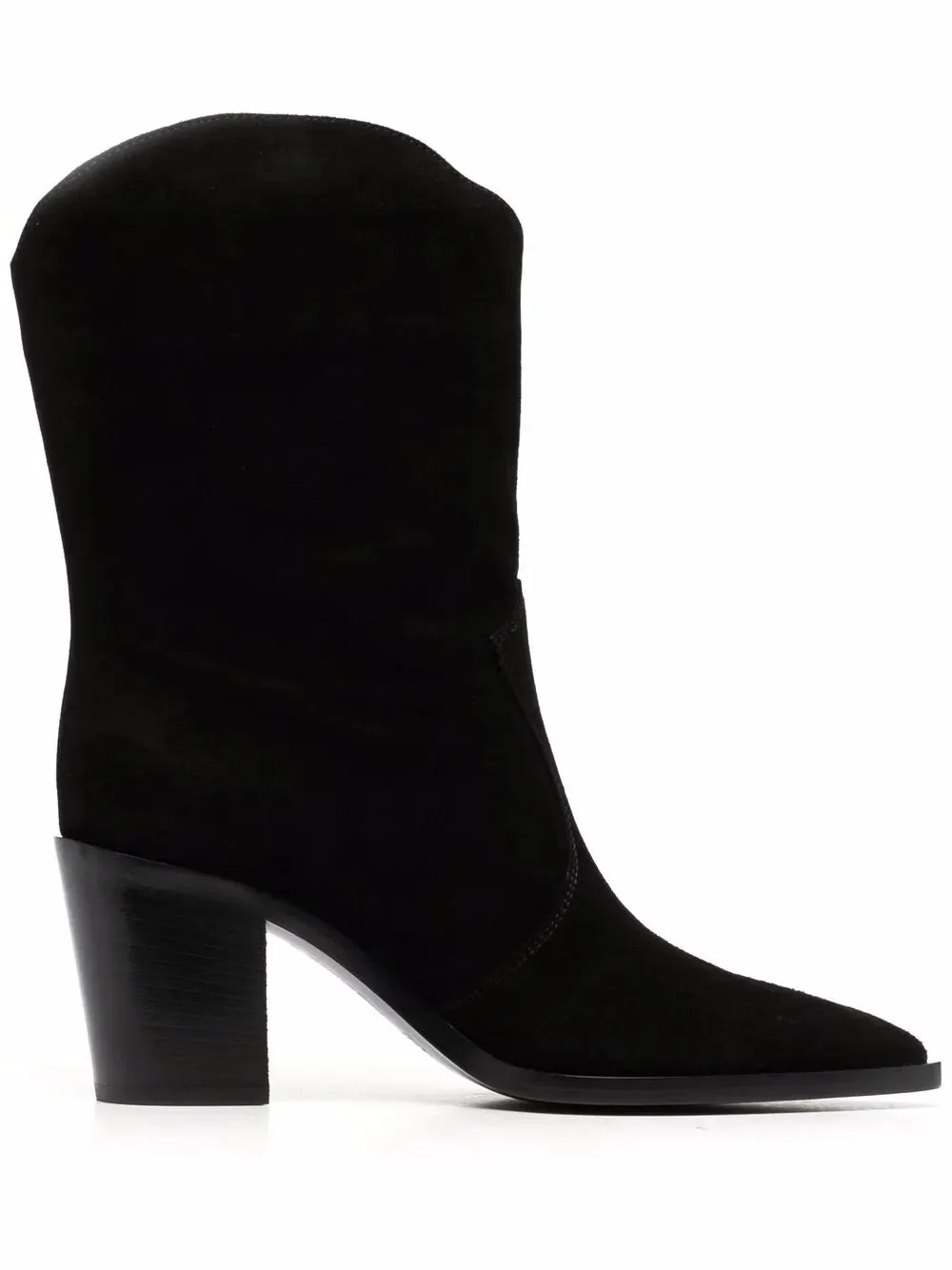 Gianvito Rossi Denver 70mm suede ankle boots