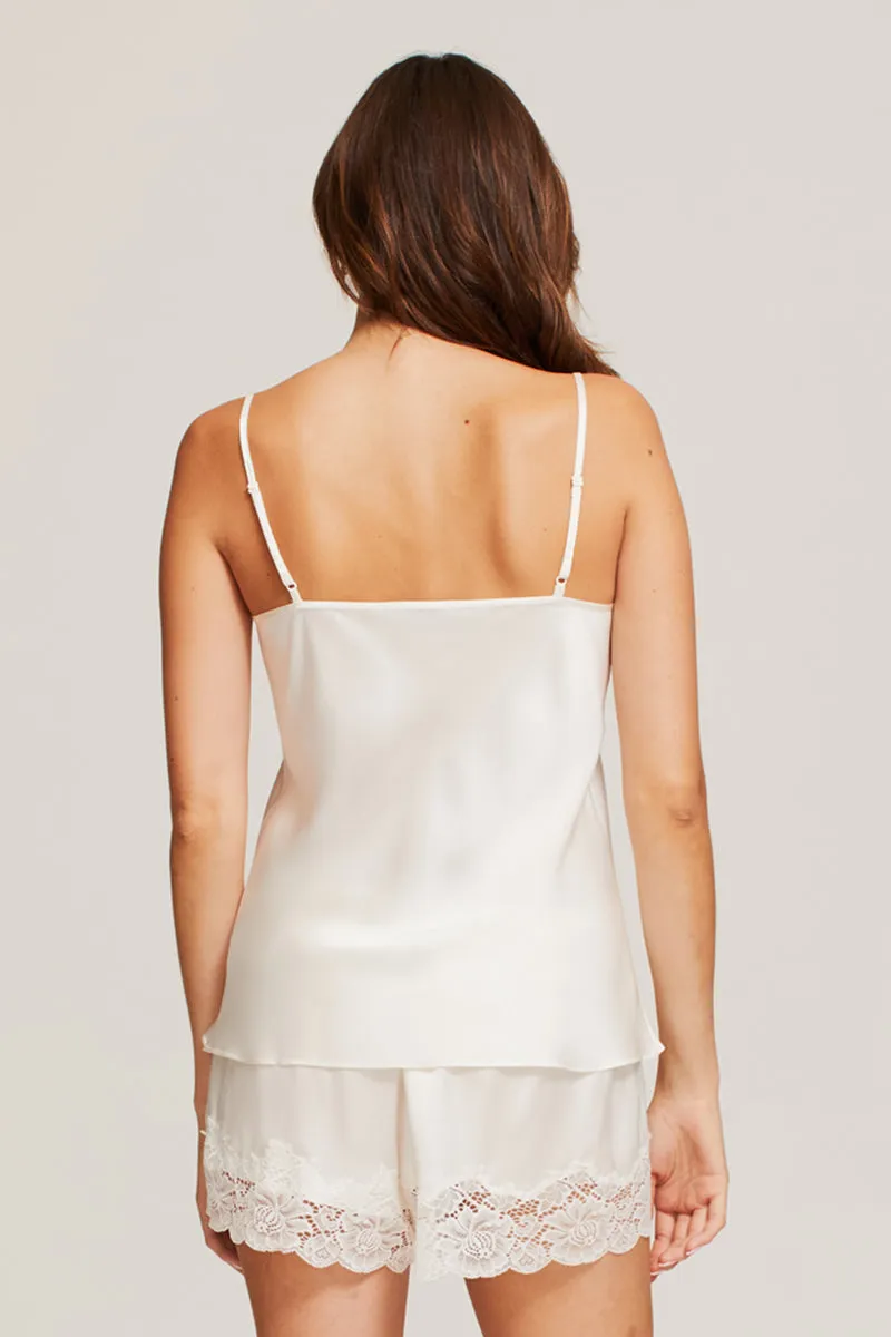 Ginia Silk Lace Cami - 3 Colours