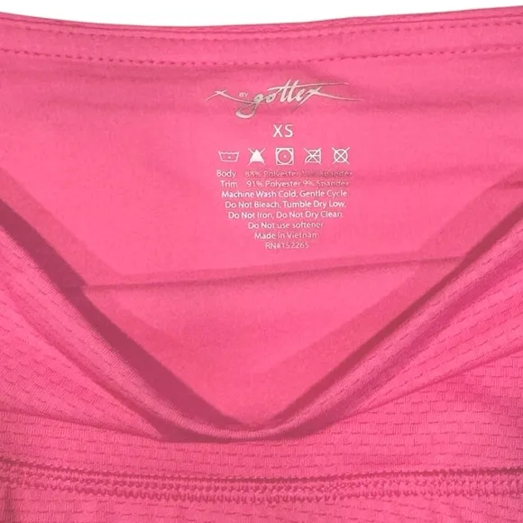 GOTTEX Golf &amp; Tennis Activewear Pink Skort Pockets NWT XS