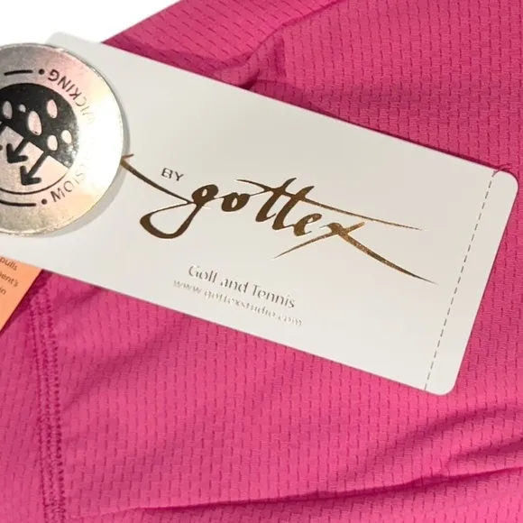 GOTTEX Golf &amp; Tennis Activewear Pink Skort Pockets NWT XS
