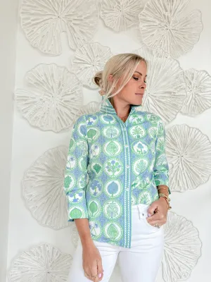 Gretchen Scott Printed Button Up