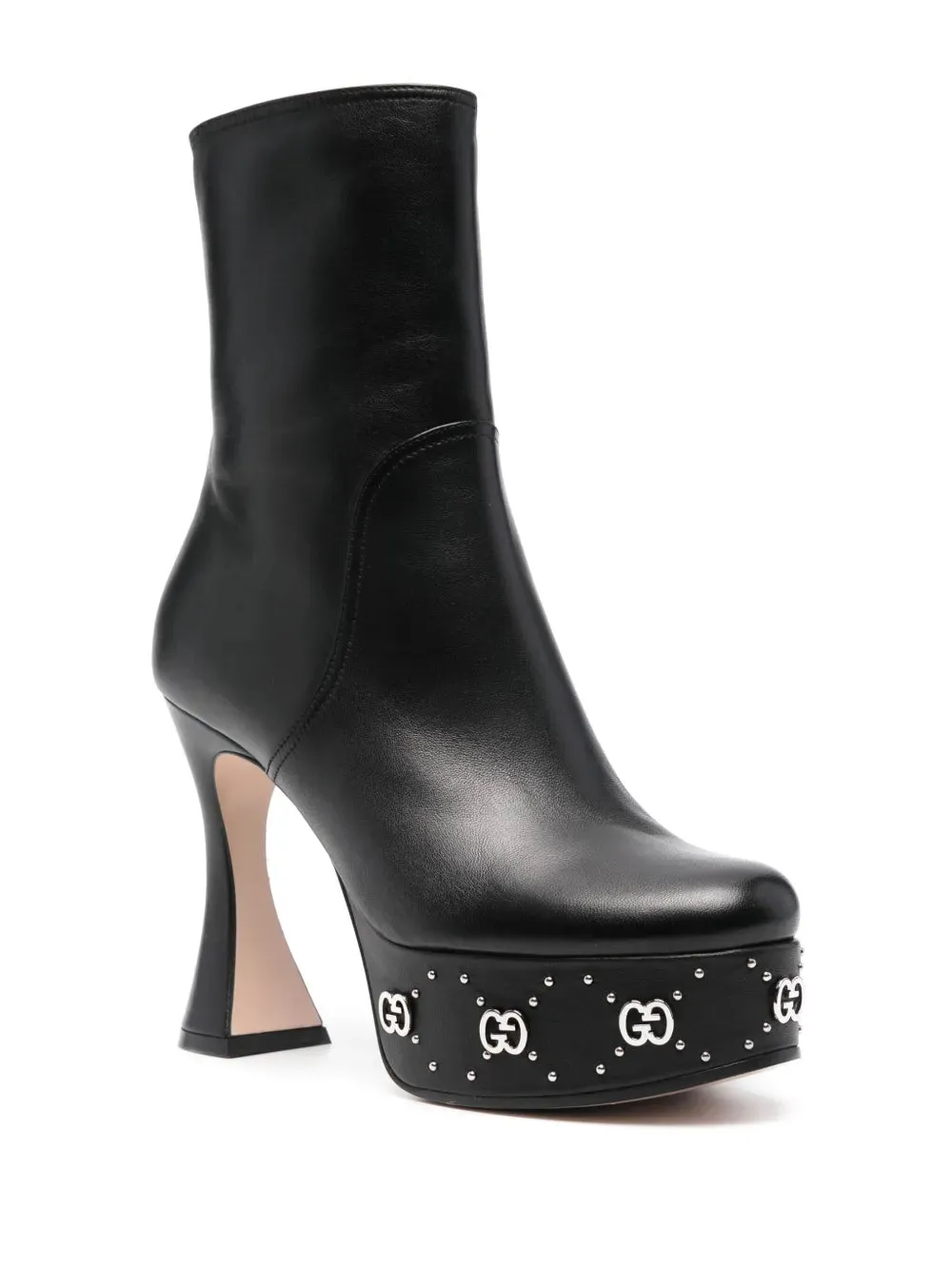 Gucci 115mm platform leather boots
