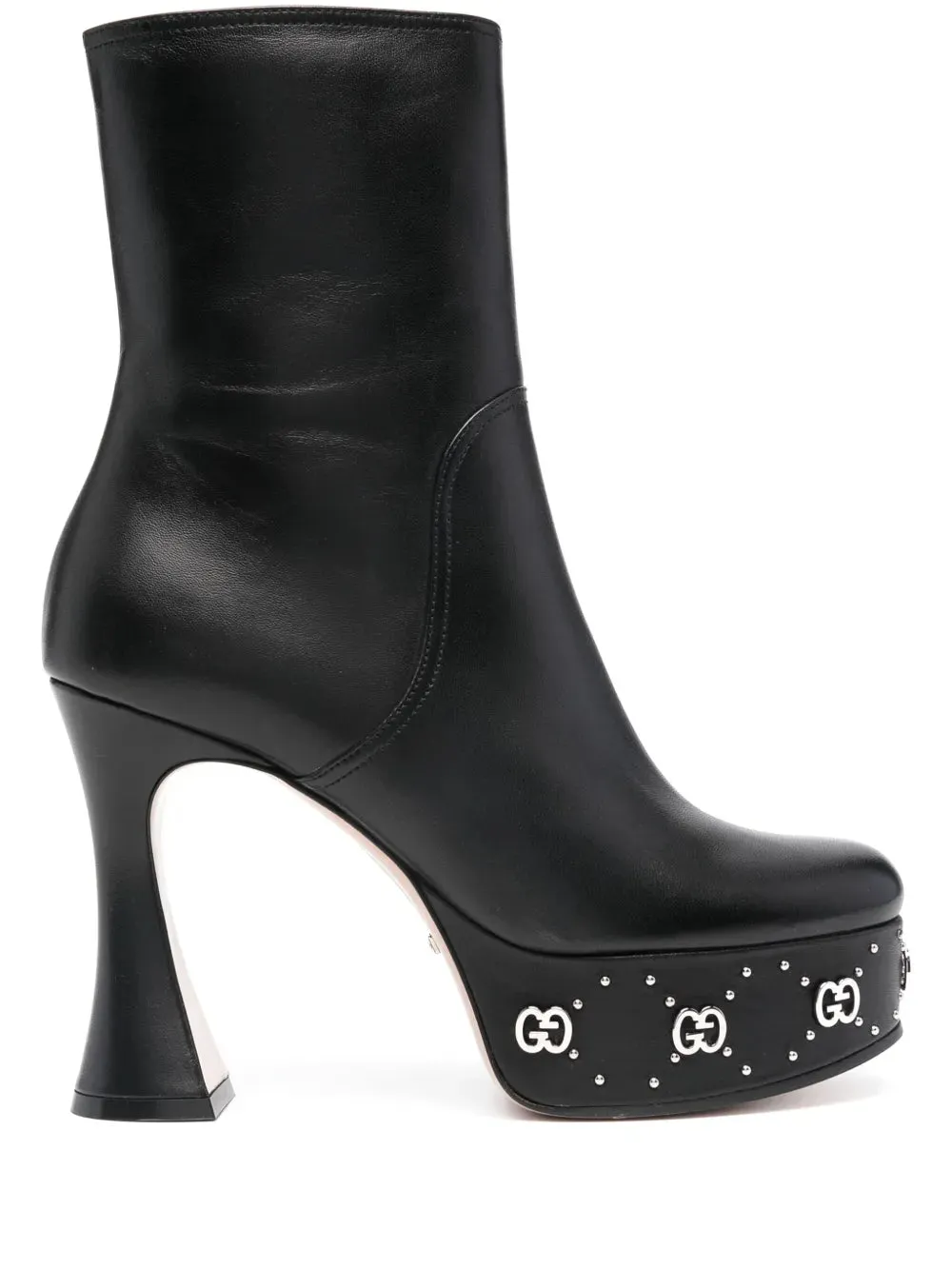 Gucci 115mm platform leather boots