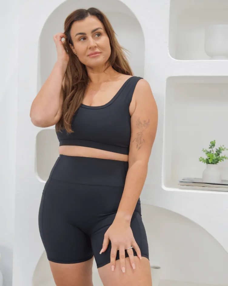 Gym Shorts - Luxe Black