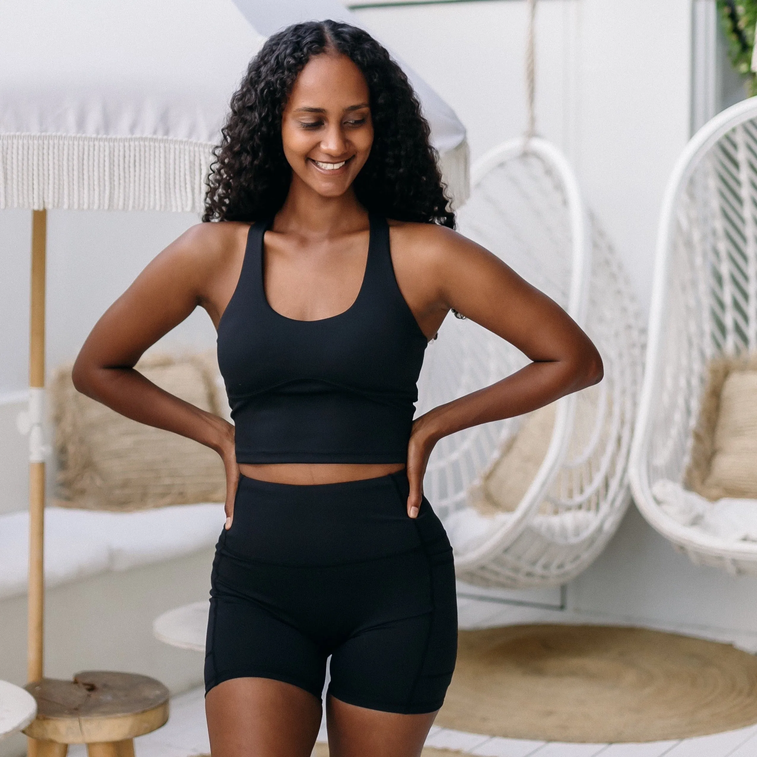 Gym Shorts - Luxe Black