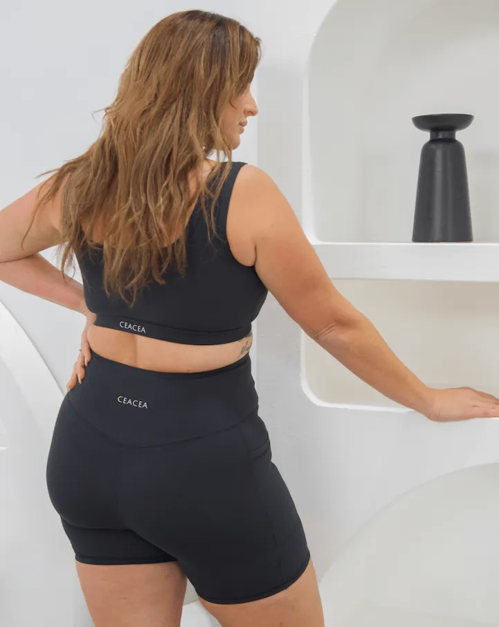 Gym Shorts - Luxe Black