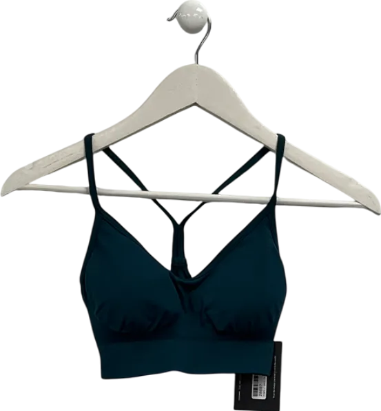 gymshark Blue Vital Shine Limited Edition Sports Bra UK XS