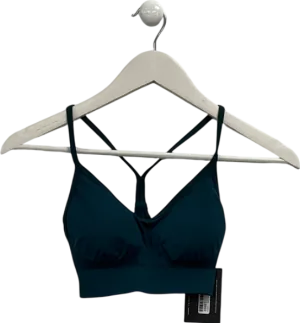 gymshark Blue Vital Shine Limited Edition Sports Bra UK XS