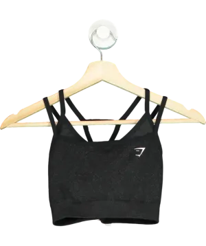 gymshark Grey Adapt Fleck Seamless Sports Bra UK S