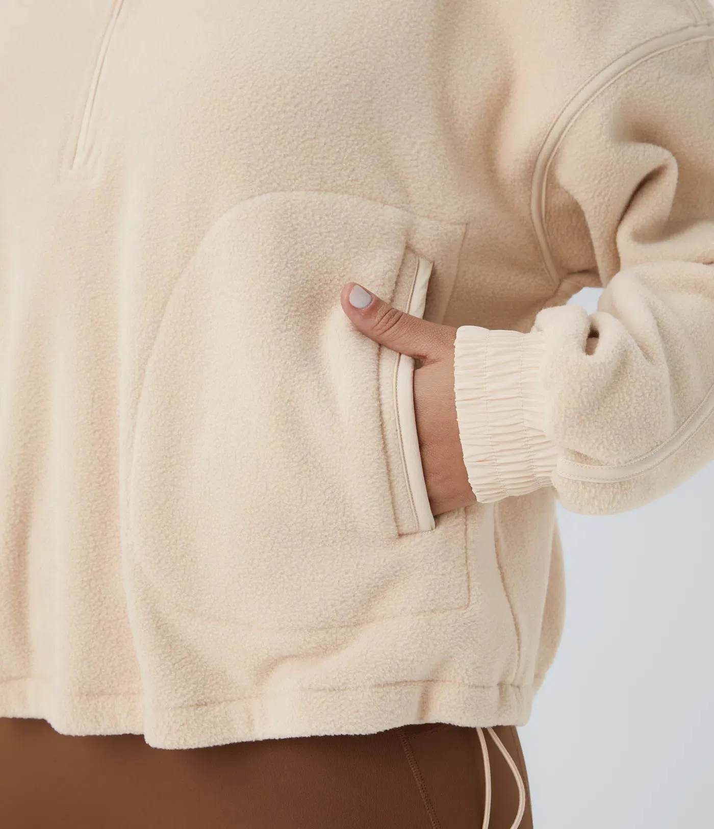 Half Zip Hiking Sports Sweatshirt