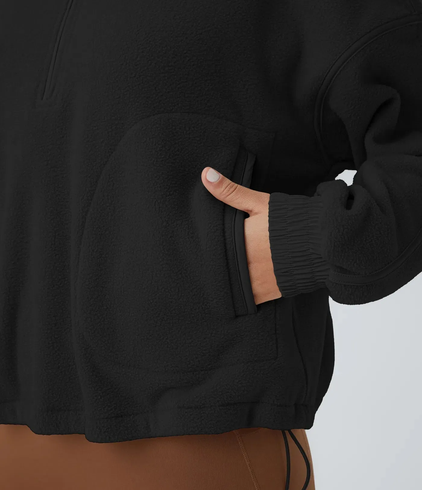 Half Zip Hiking Sports Sweatshirt