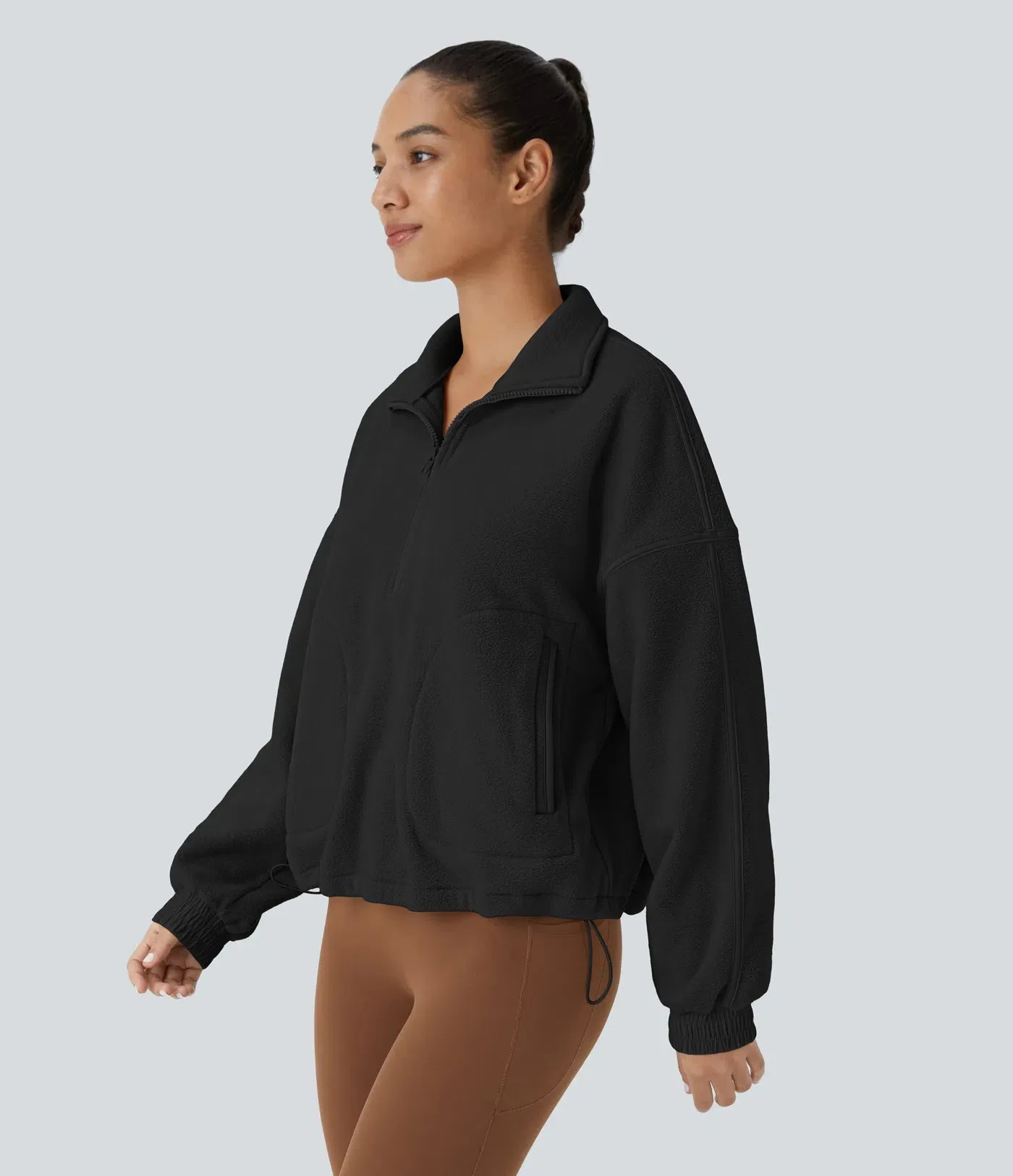 Half Zip Hiking Sports Sweatshirt
