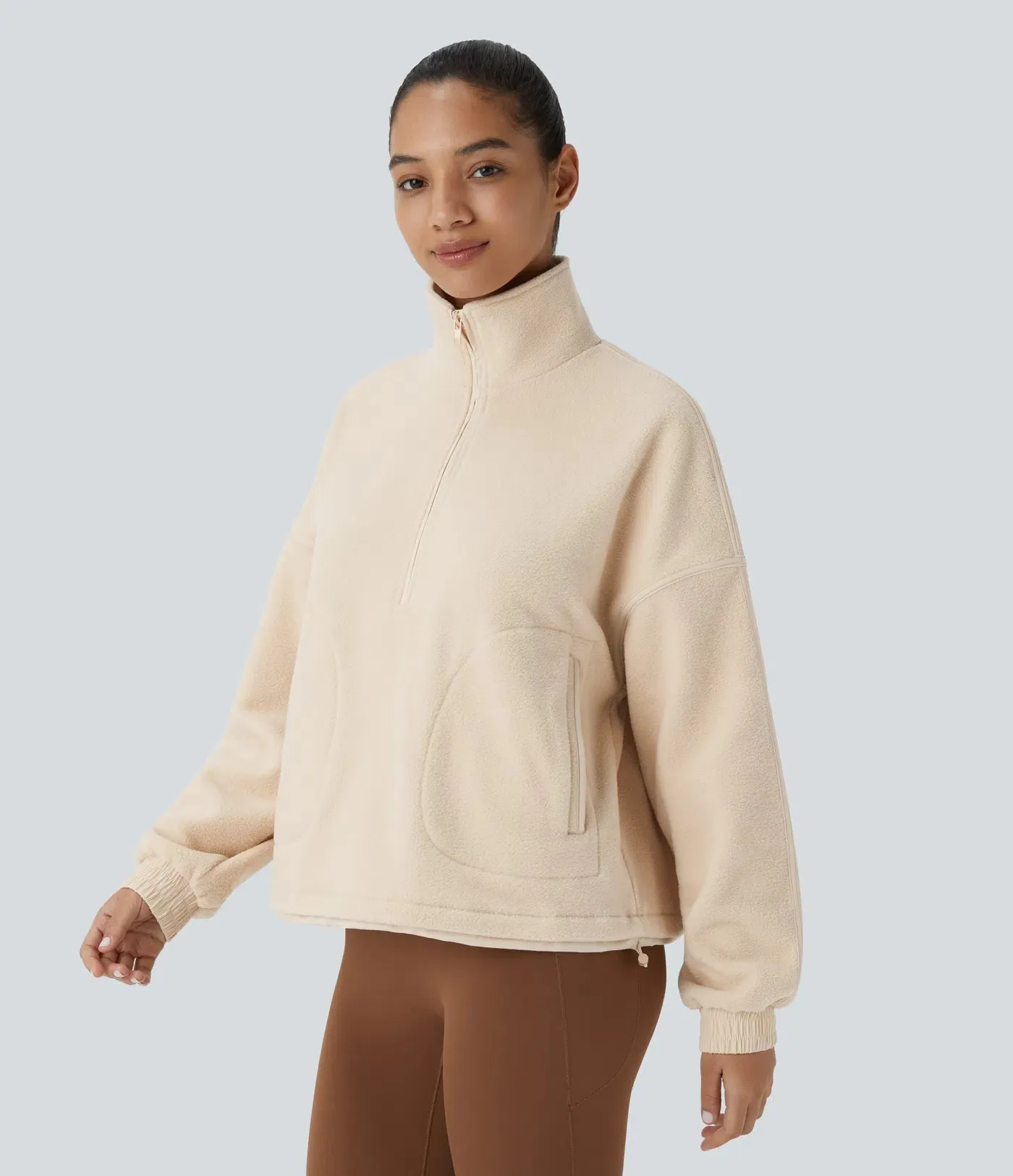 Half Zip Hiking Sports Sweatshirt