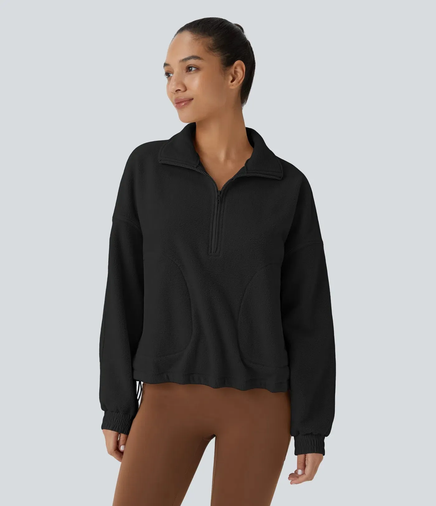 Half Zip Hiking Sports Sweatshirt