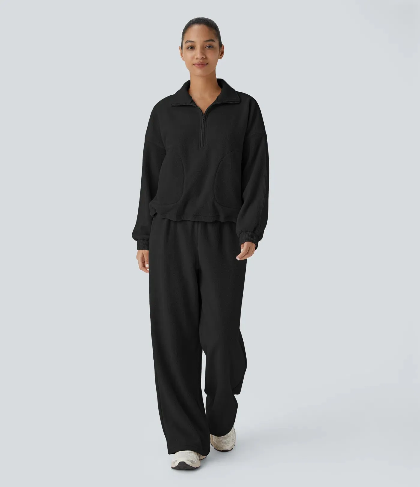 Half Zip Hiking Sports Sweatshirt