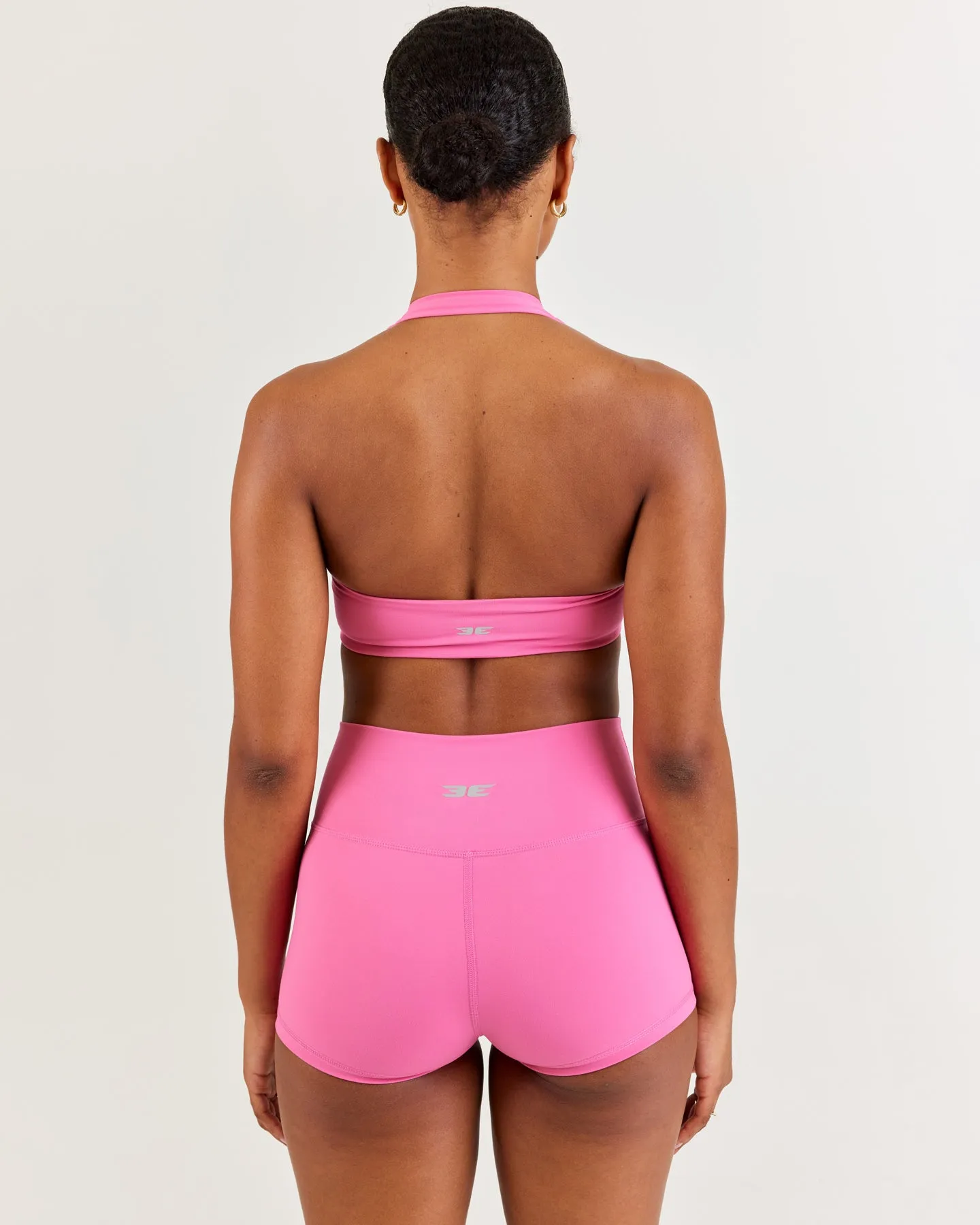 Halter Scrunch Bra - Bubblegum