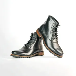 Handcrafted High-Top Boots
