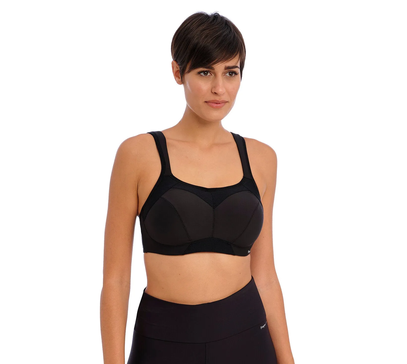 High Octane Underwire Sports Bra - Black