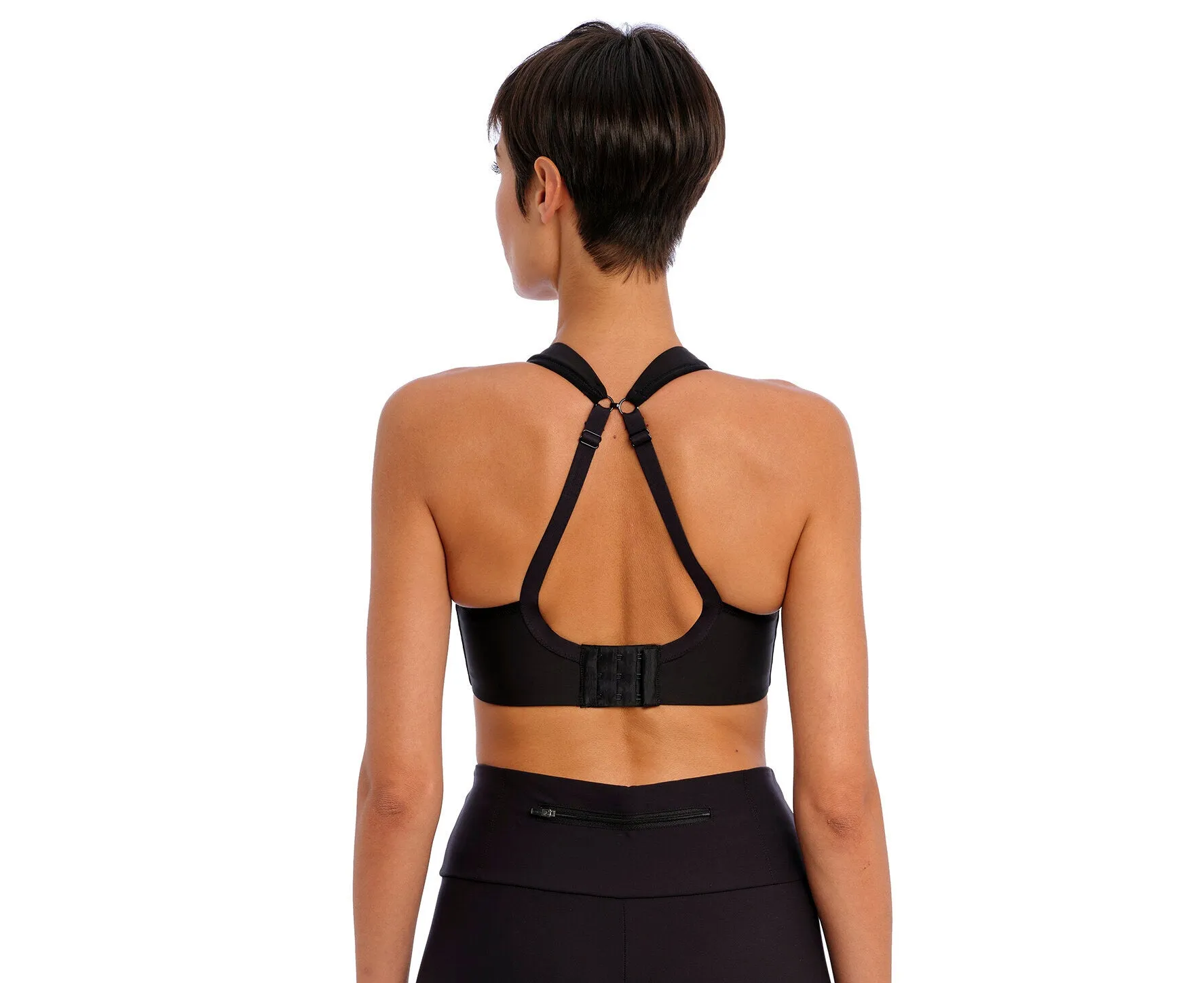 High Octane Underwire Sports Bra - Black