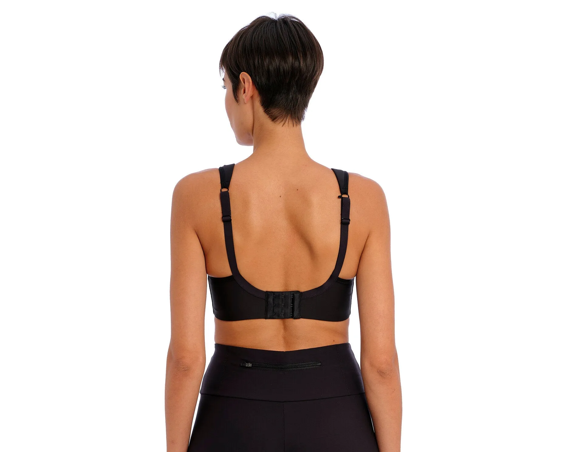 High Octane Underwire Sports Bra - Black
