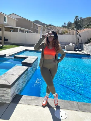 High Waist Tummy Control Lounge Set
