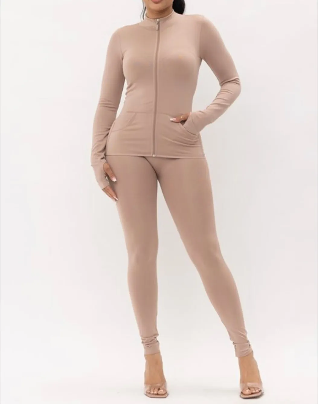 High Waist Tummy Control Lounge Set