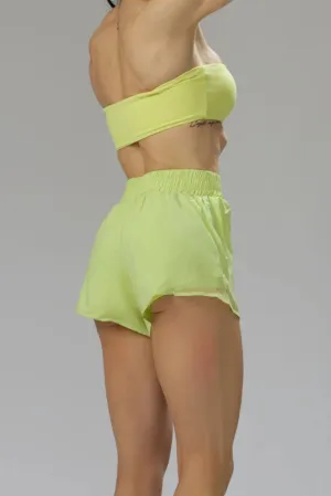 High-Waisted Performance Shorts