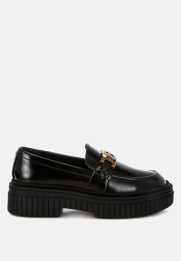 Horsebit Chunky Loafers By RUW