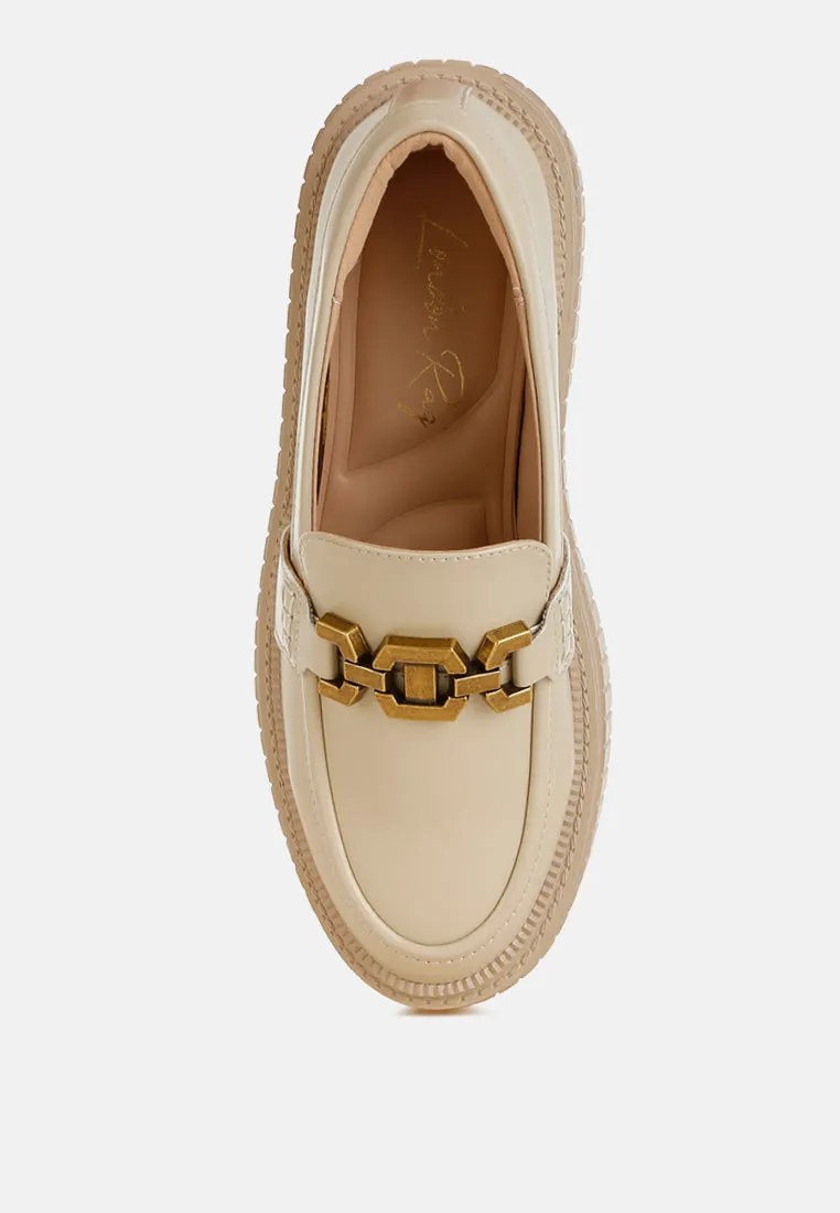 Horsebit Chunky Loafers By RUW