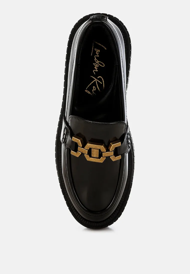 Horsebit Chunky Loafers By RUW
