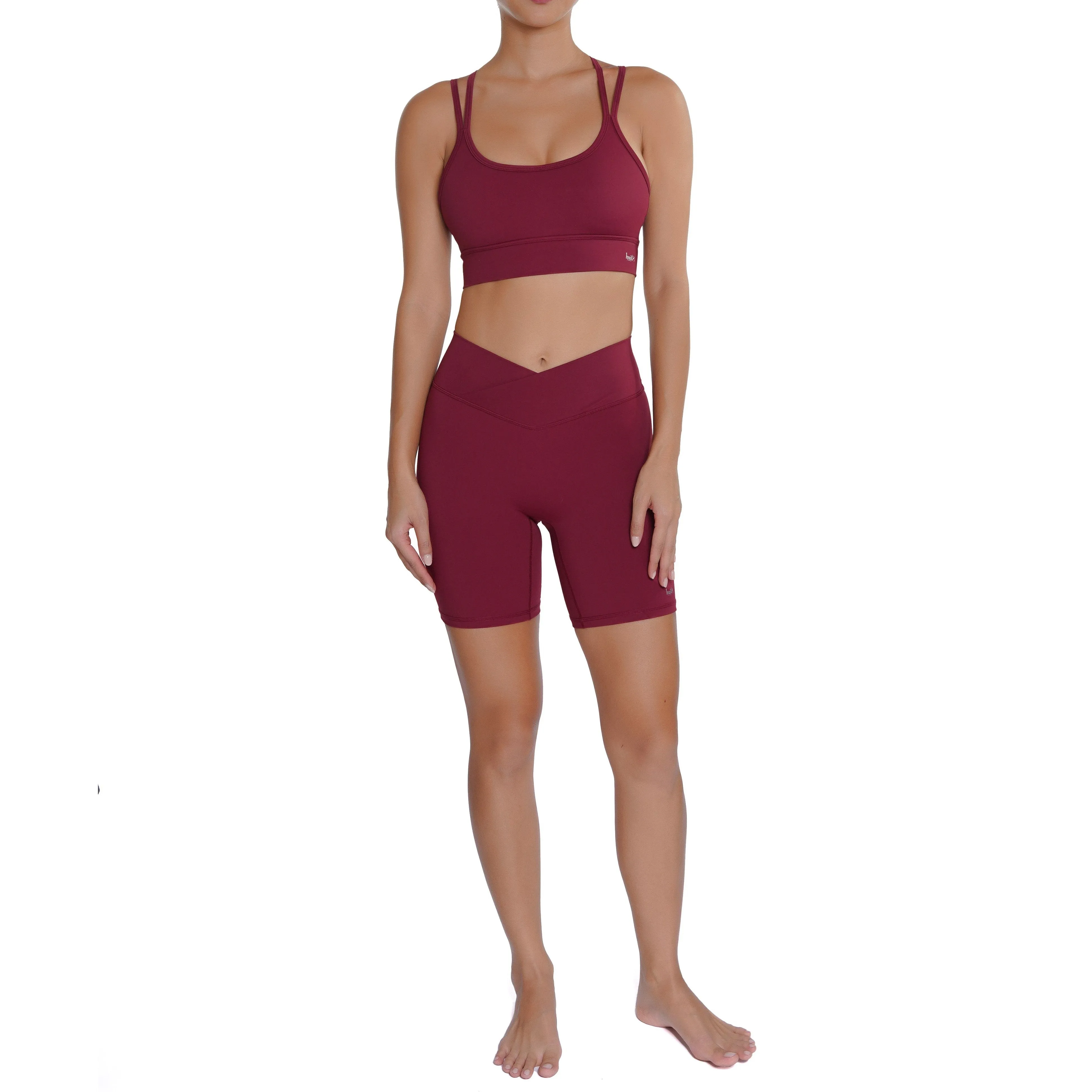 Huit Bien-etre Criss-Cross Sports Bra