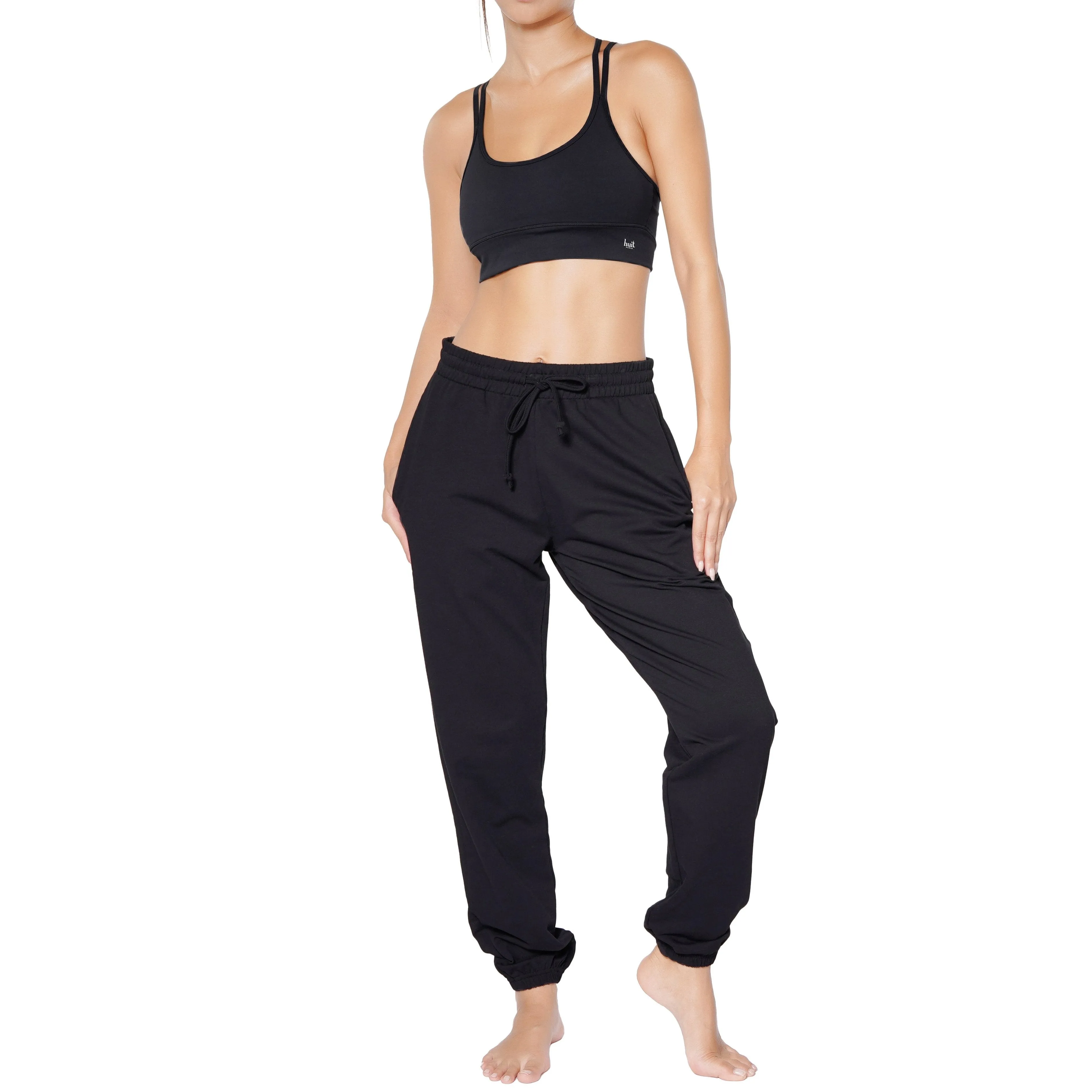 Huit Bien-etre Criss-Cross Sports Bra