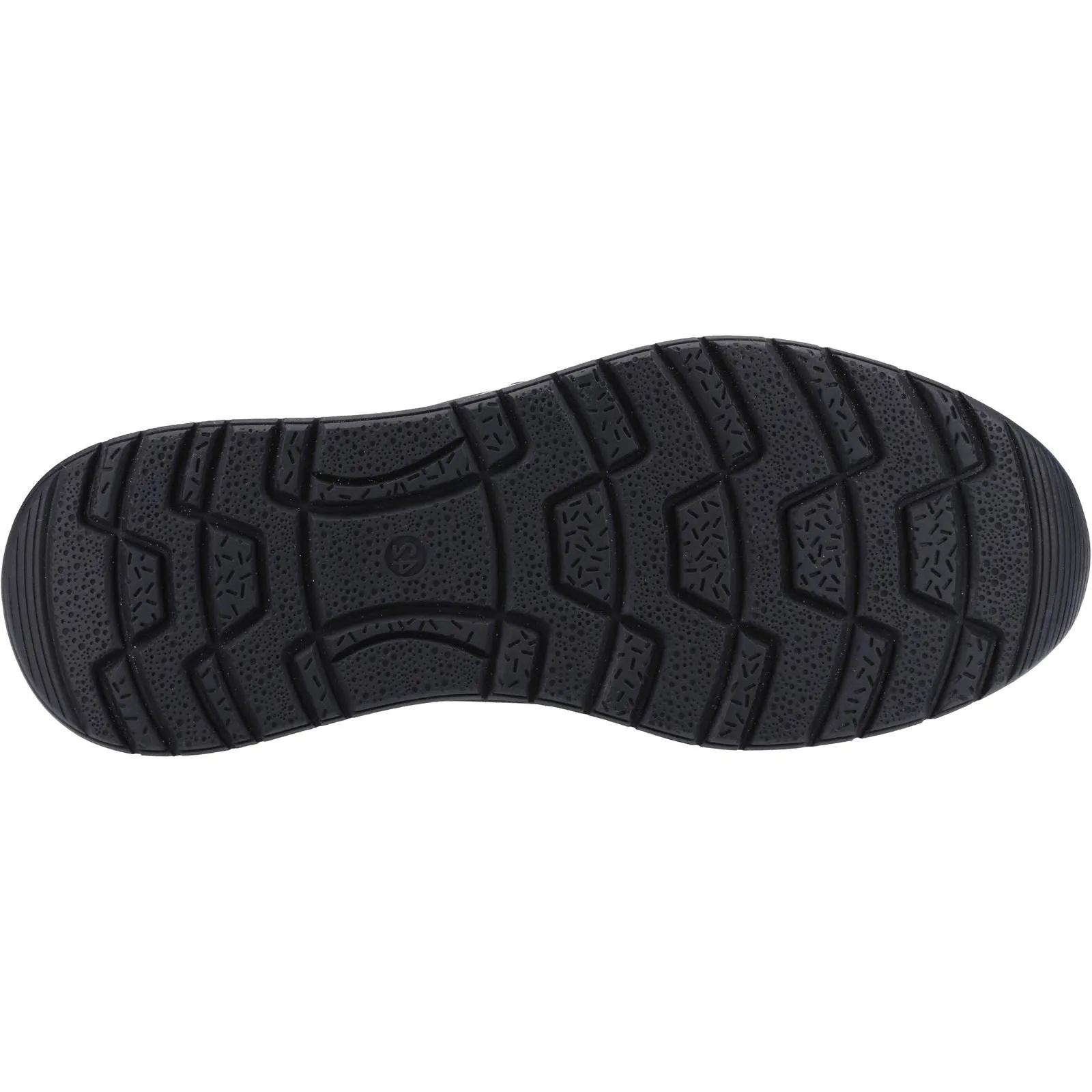Hush Puppies Cole Leather Men's Black Nubuck Loafers
