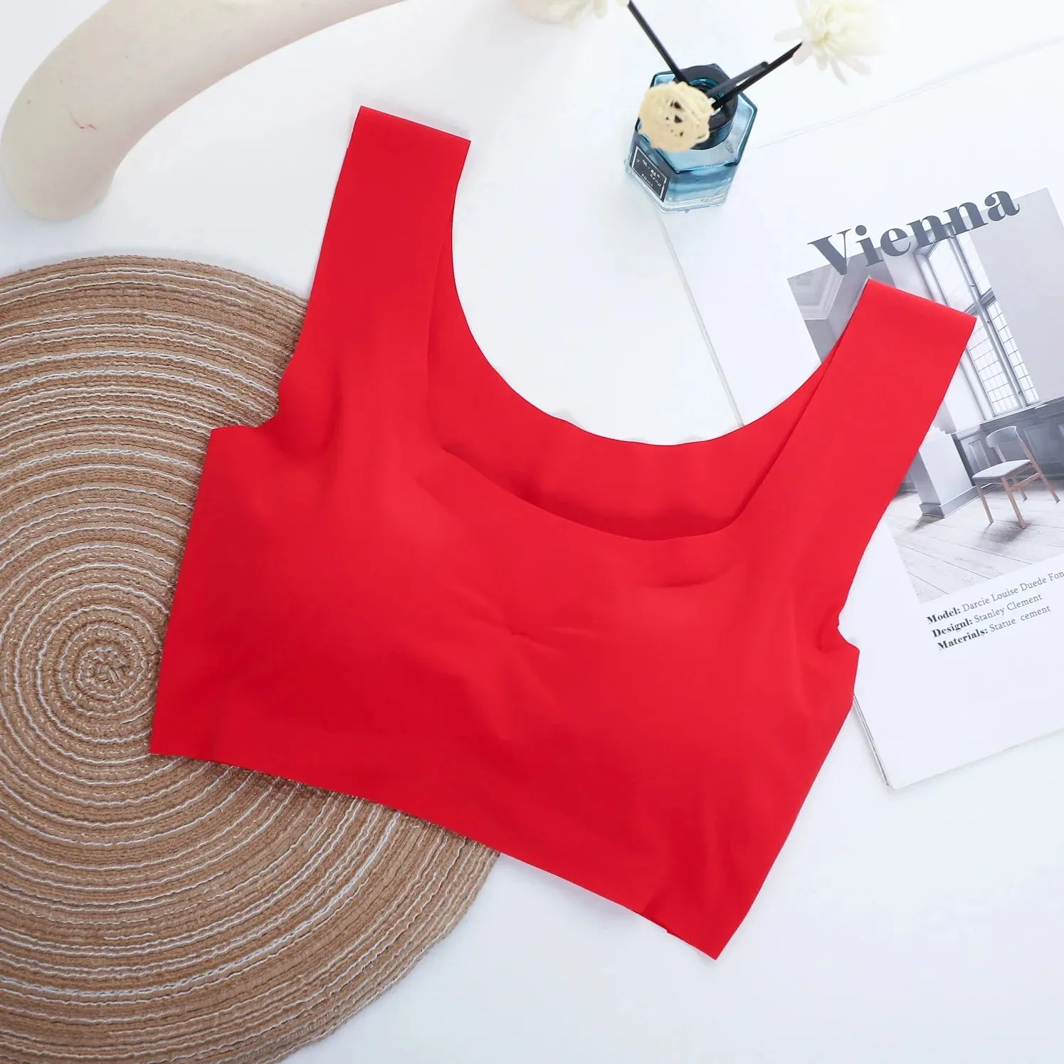Ice Silk Sleep Bra: Comfort and Style Combined