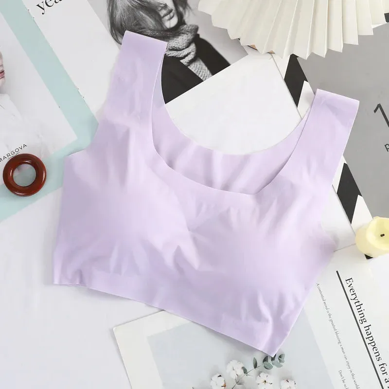 Ice Silk Sleep Bra: Comfort and Style Combined