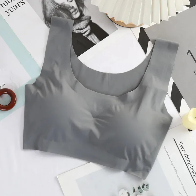 Ice Silk Sleep Bra: Comfort and Style Combined