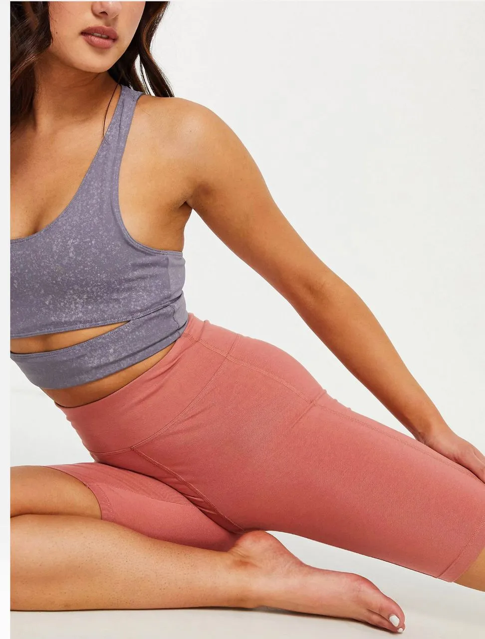 Icon booty leggings shorts in cotton touch