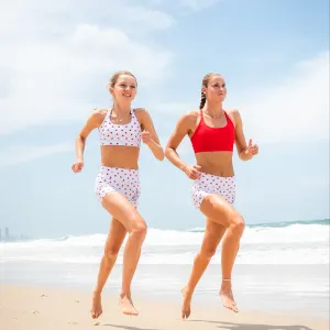 IMPI High Waisted Running Short - Hearts