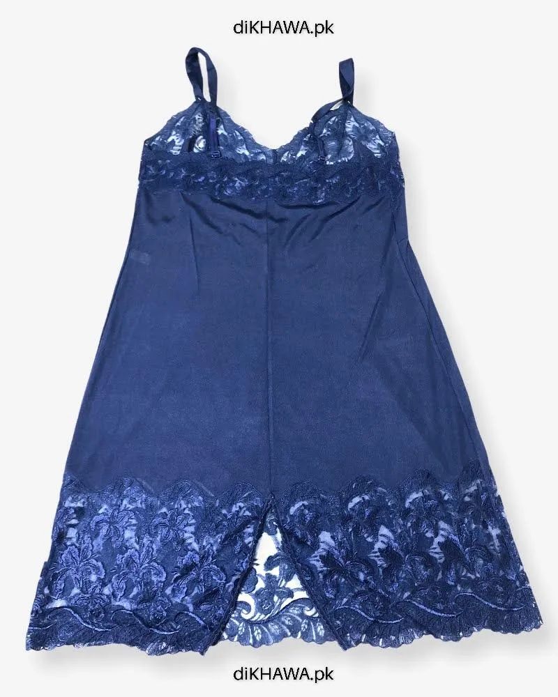 Imported Stocklot Branded Nightwear Women Floral Lace Short Mini Nightdress Nighties