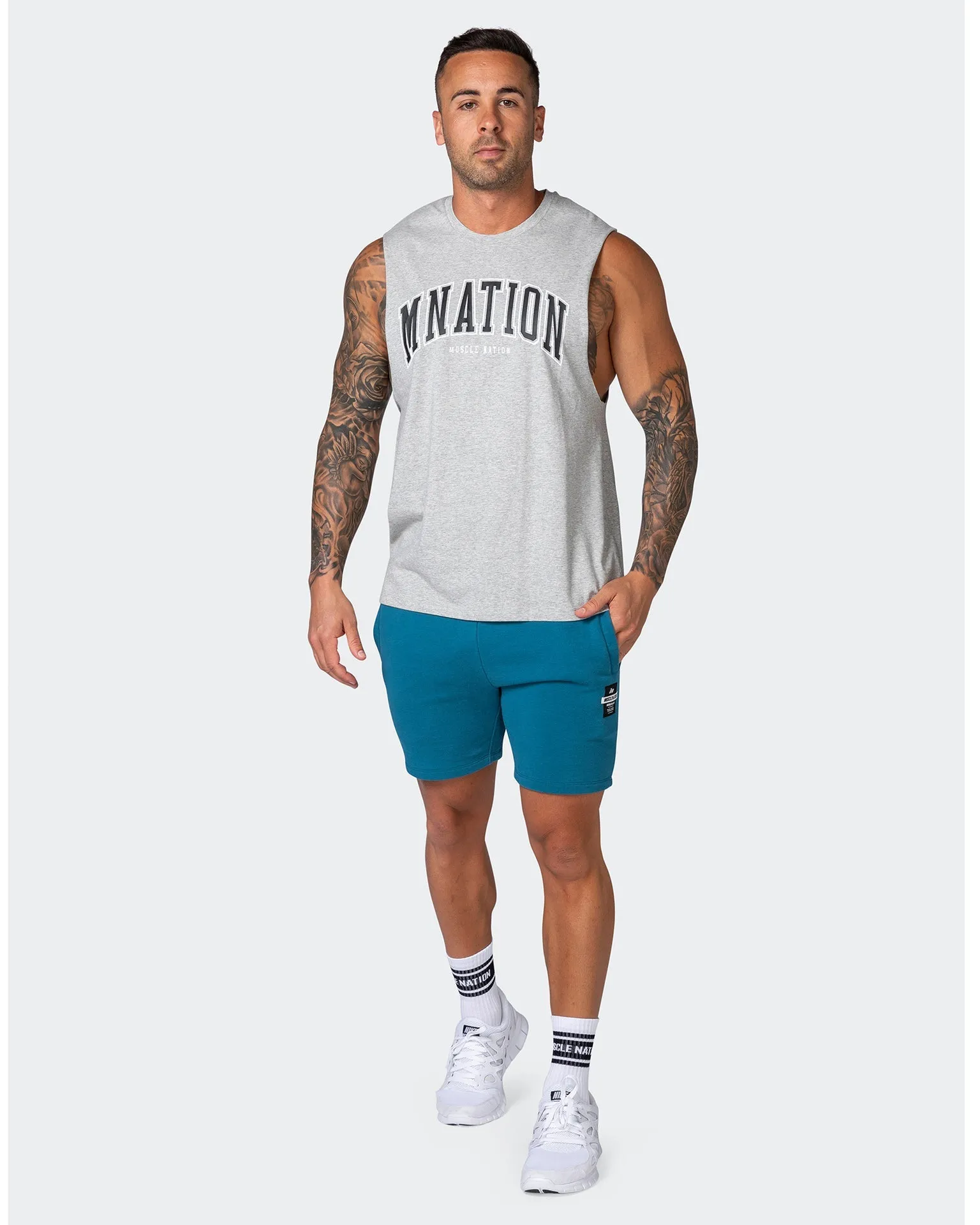 Infinite Vintage Shorts - Washed Marine